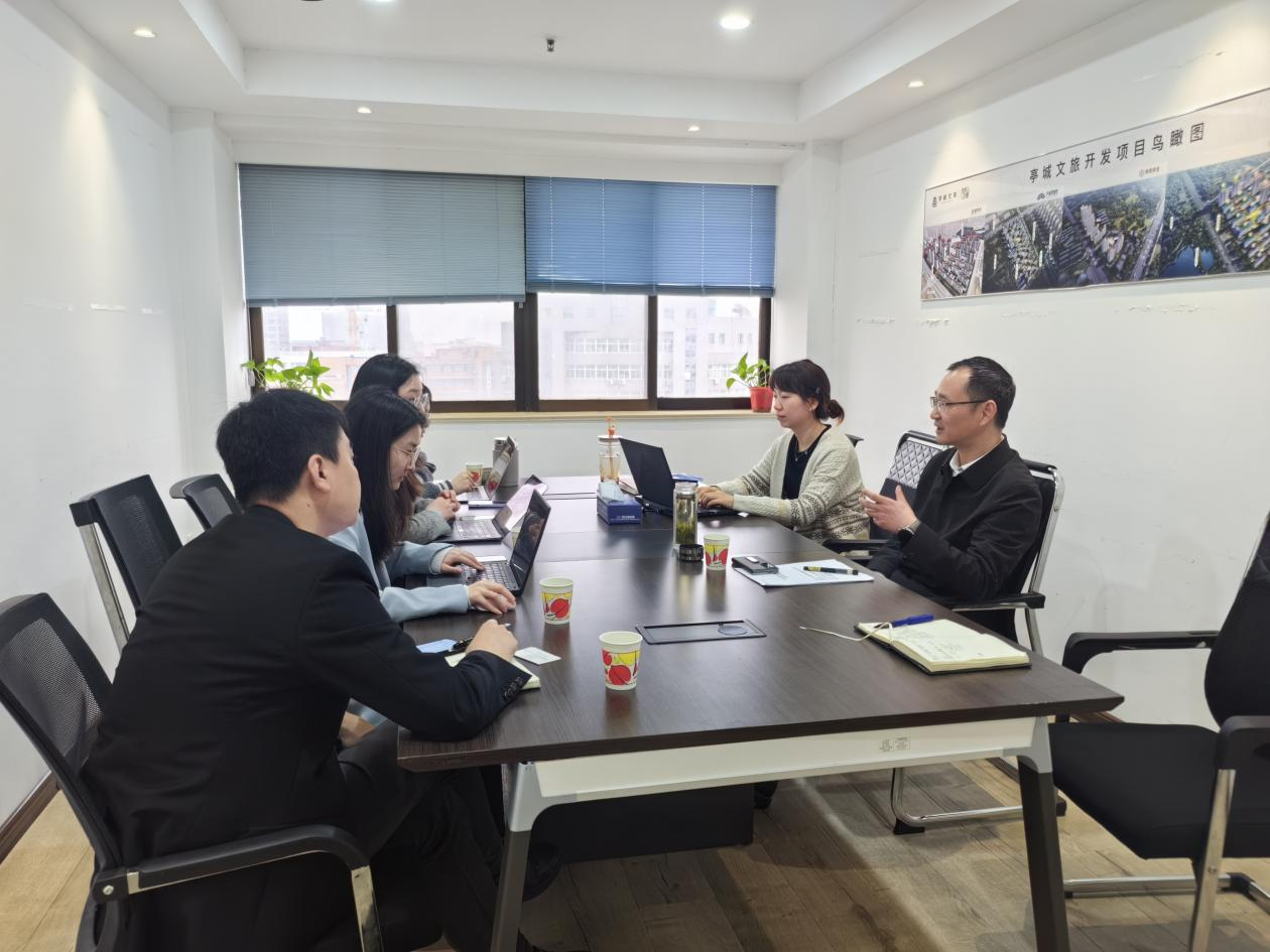 中誠信評級公司對文旅集團(tuán)開展主體評級現(xiàn)場訪談