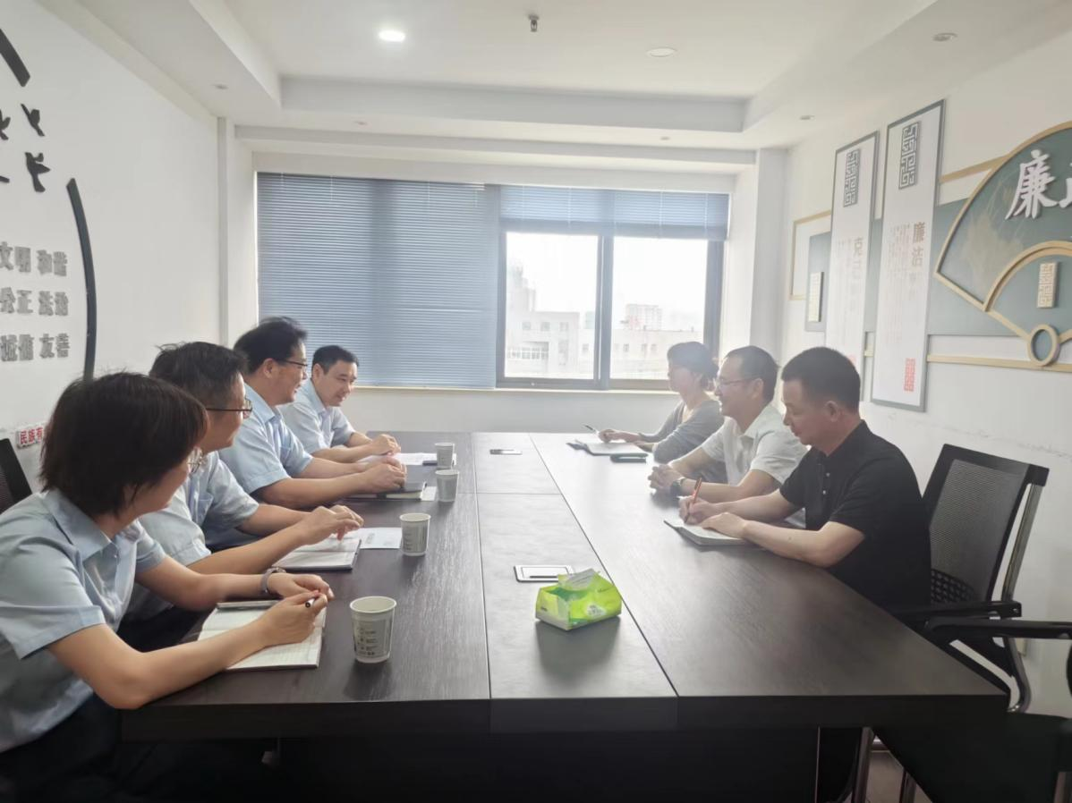 市文旅集團黨委書記、董事長張雷會見建設銀行滁州分行行長魏勇一行